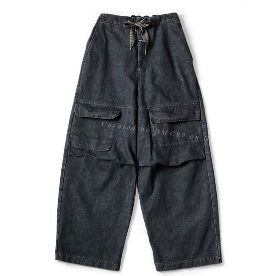 Kapital Large Pocket Drawstring Jeans Unisex