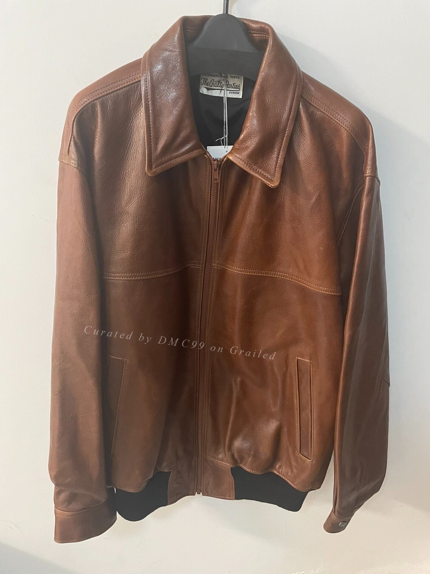 WACKO MARIA 23AW Cow Leather Jacket