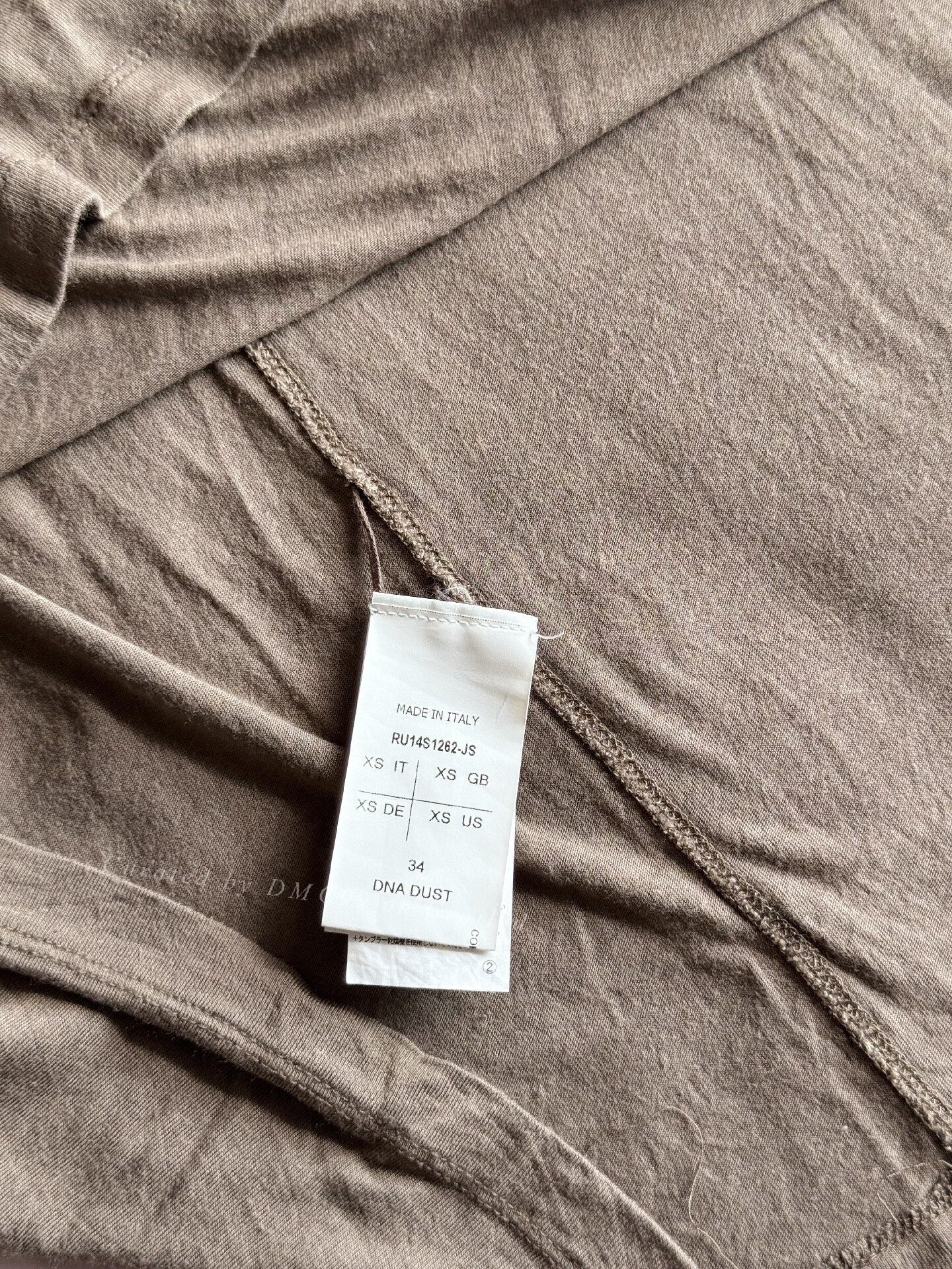 Rick Owens Men's Long Crewneck T-shirt