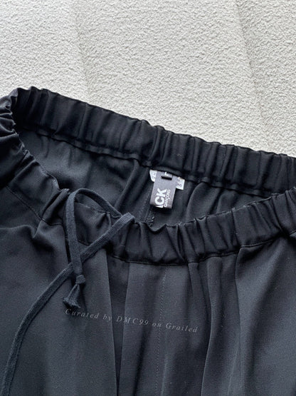 COMME DES GARCONS Black Elastic Waist Casual Pants