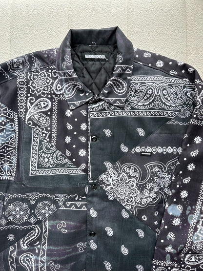 NEIGHBORHOOD Bandana Chopped Cotton Jacket