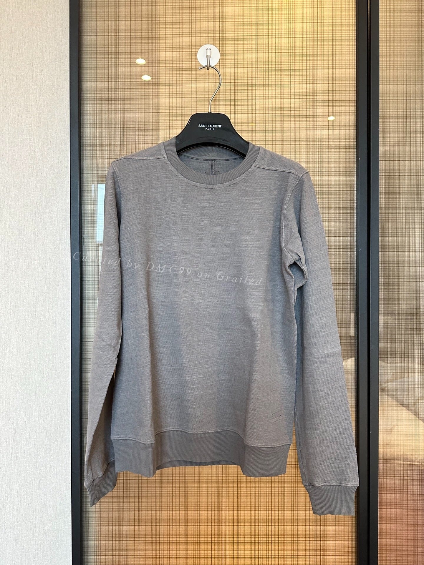 Rick Owens DRKSHDW Gray Sweatshirt