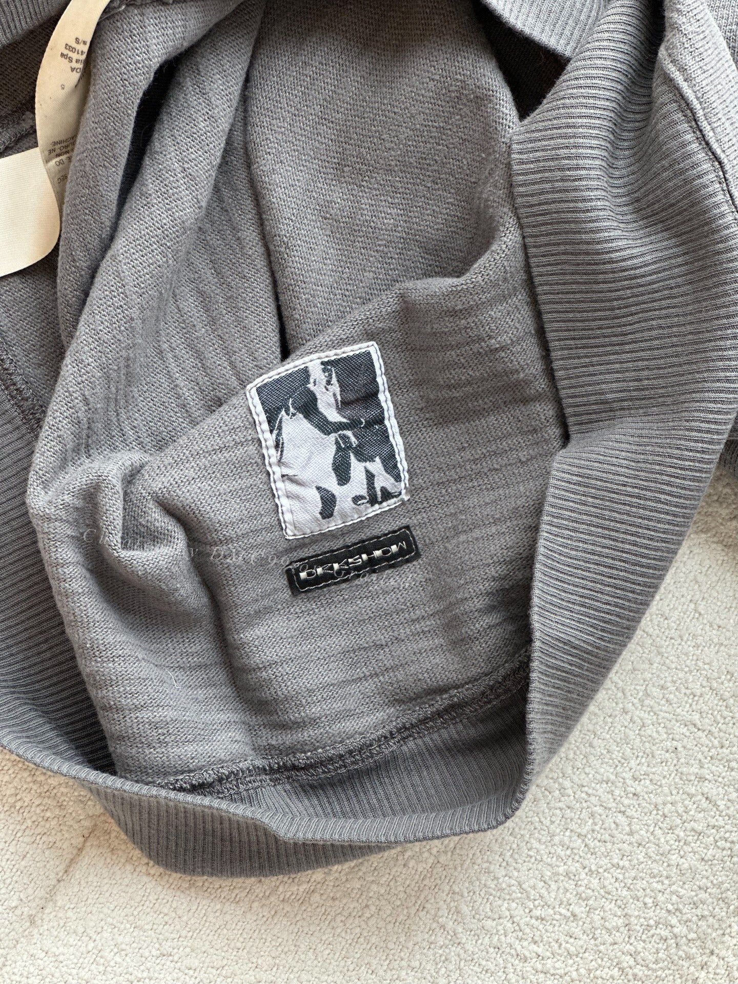 Rick Owens DRKSHDW Gray Sweatshirt