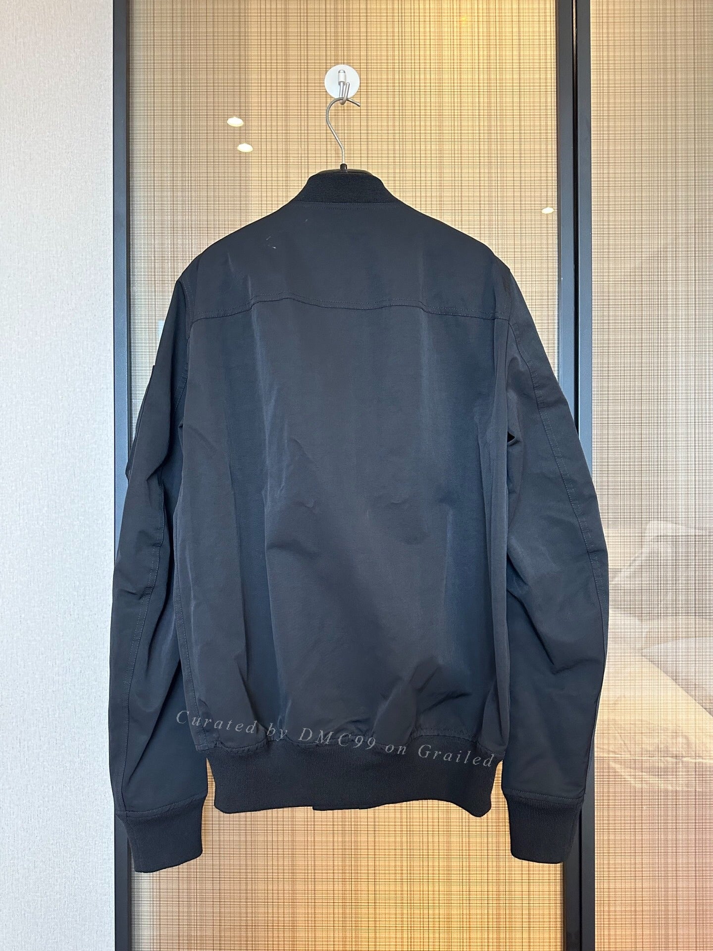 Rick Owens Men's Zip Flight Jacket
