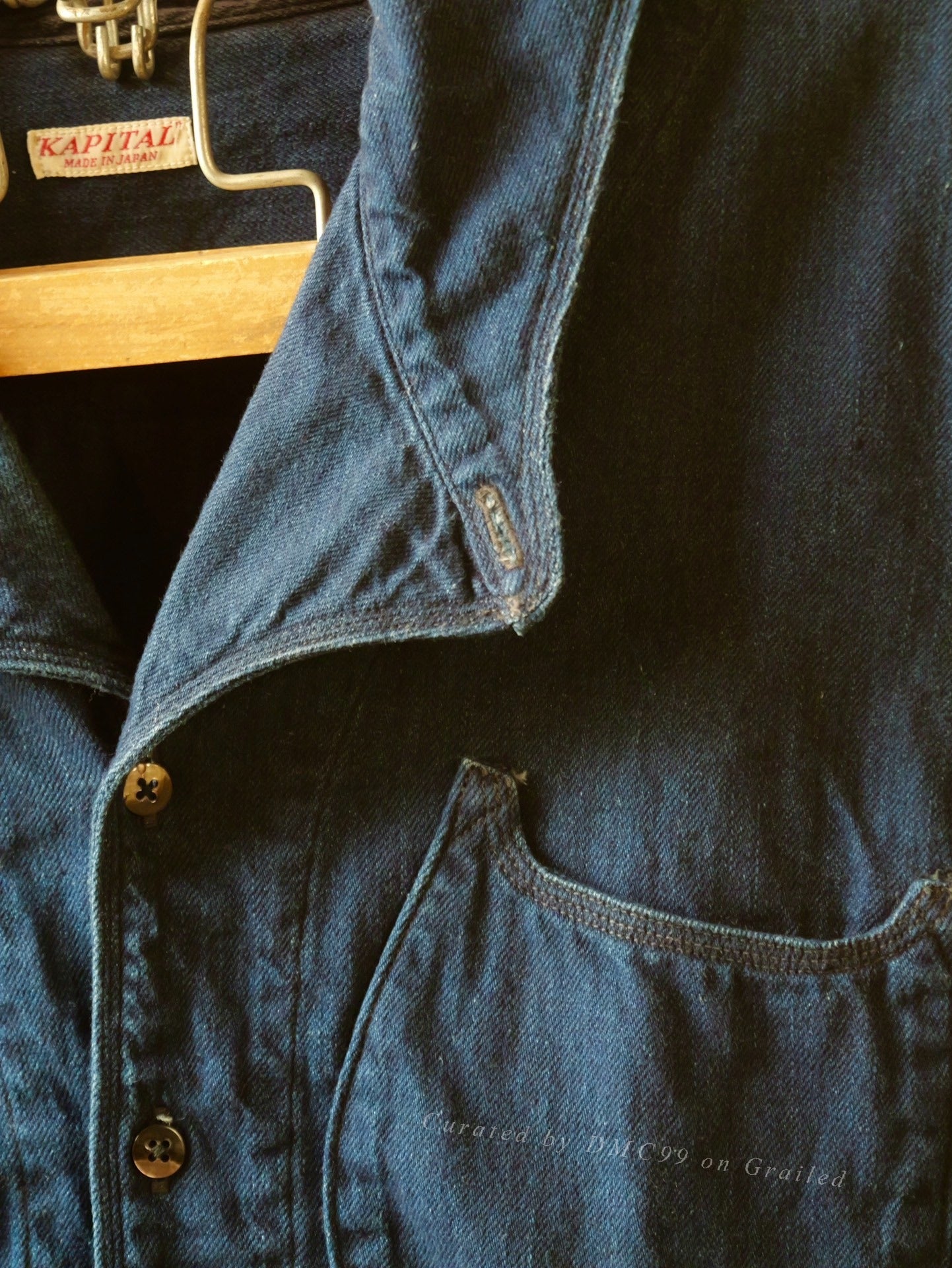 Kapital Thin Denim Shirt Jacket
