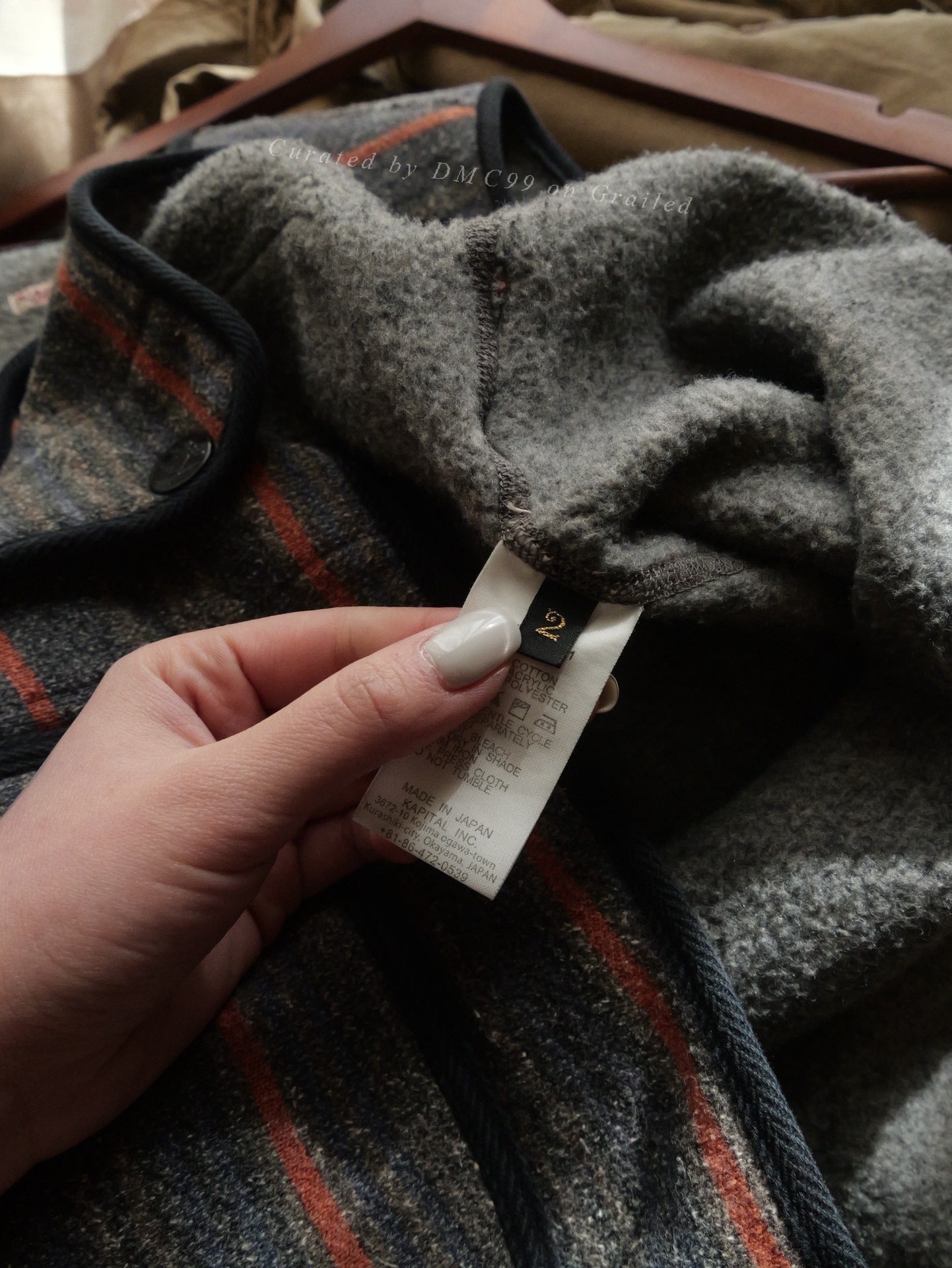 Kapital Multi-pocket Striped Vest