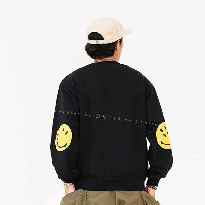 Kapital Men's Smiley Loose Sweatshirt