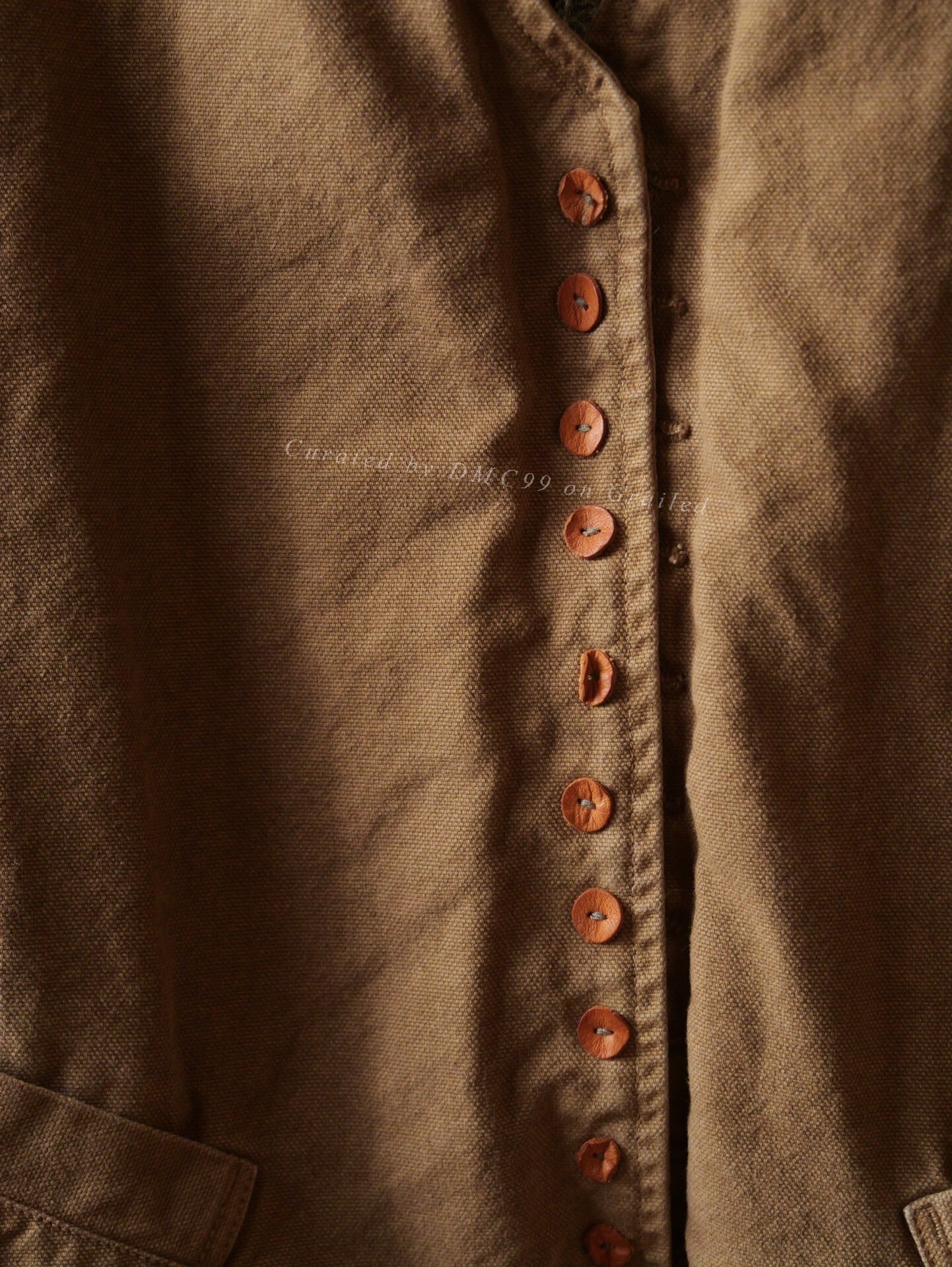 Kapital Reversible Shearling Vest