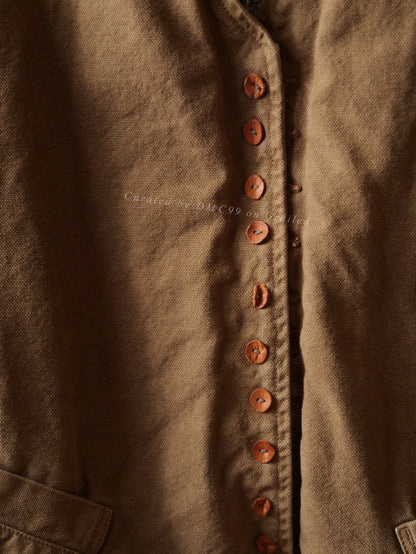 Kapital Reversible Shearling Vest
