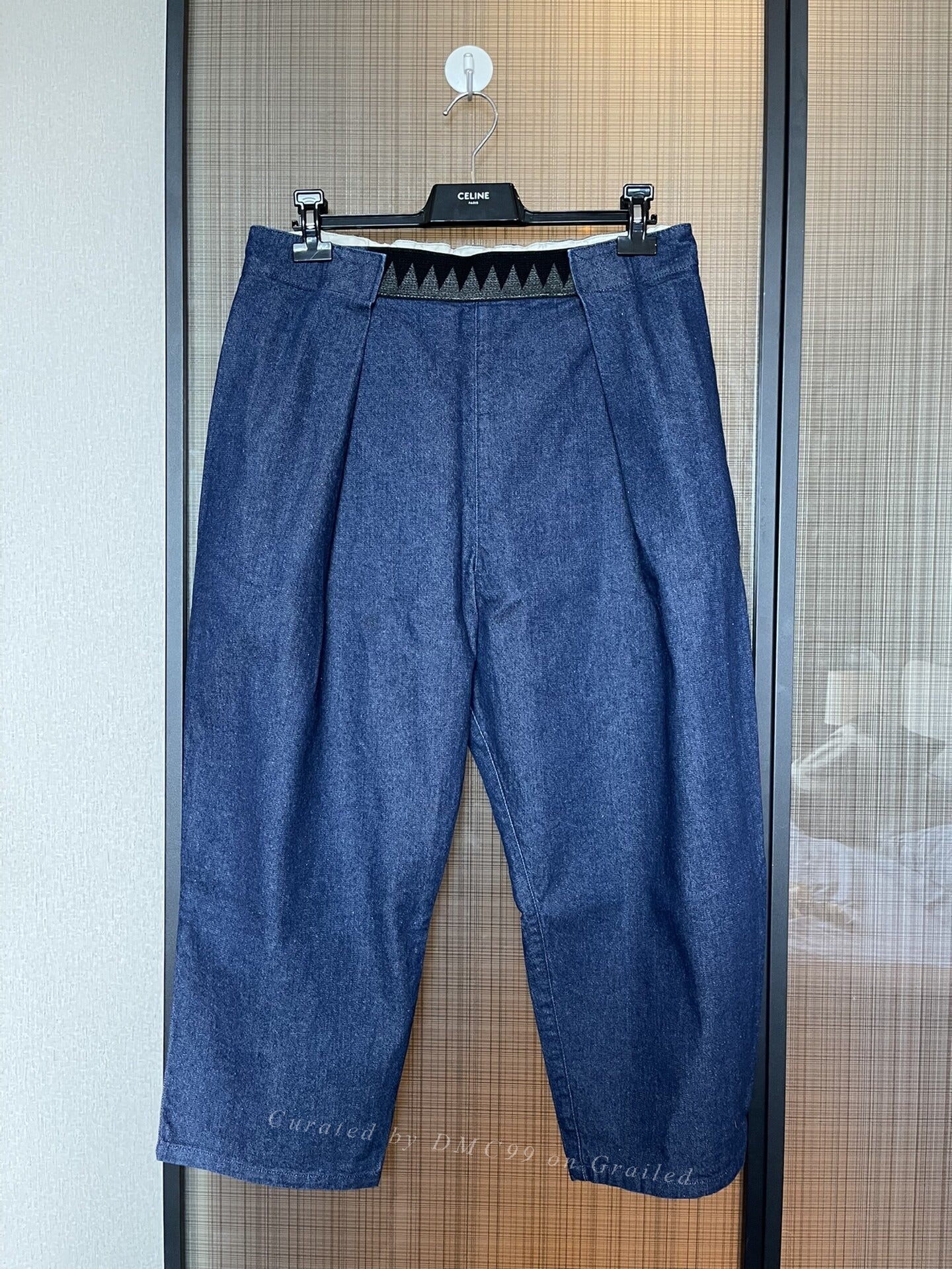 Kapital Men's Elastic Waist Casual Pants