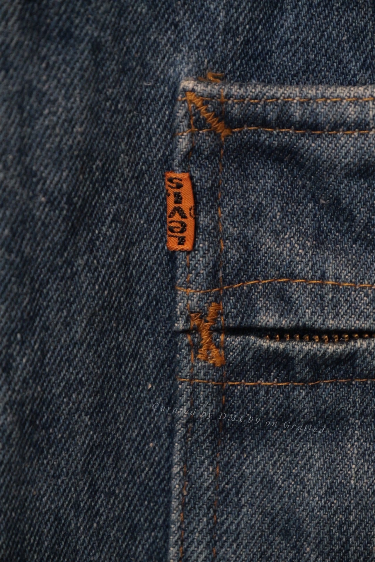 Levi's 1970s-80s American Denim Bush Jacket