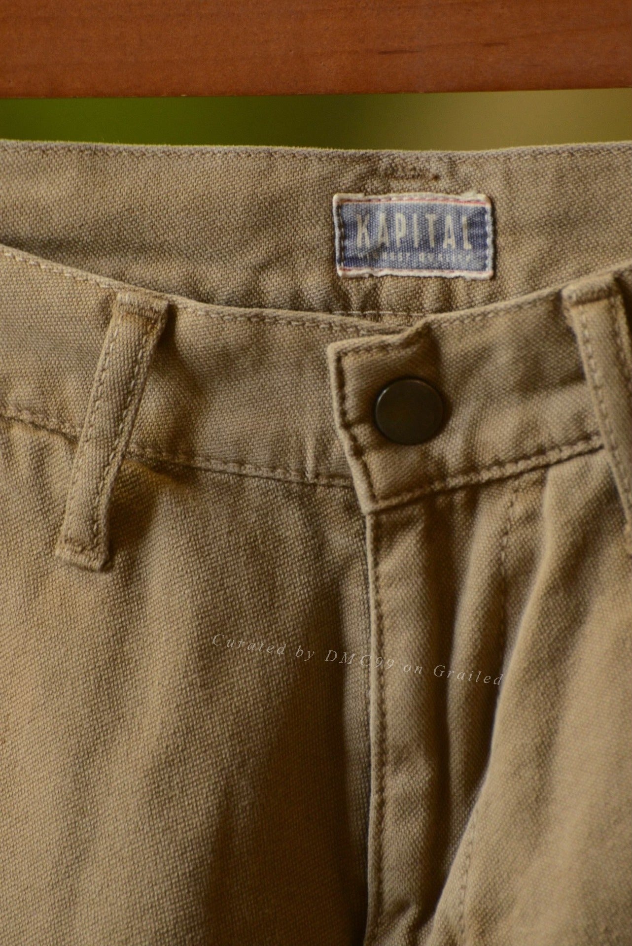 Kapital Khaki Cargo Pants Size 28
