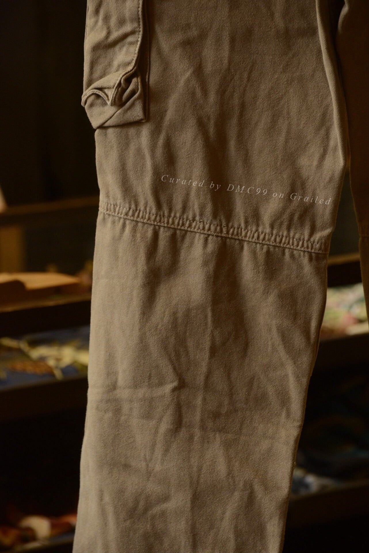 Kapital Khaki Cargo Pants Size 28