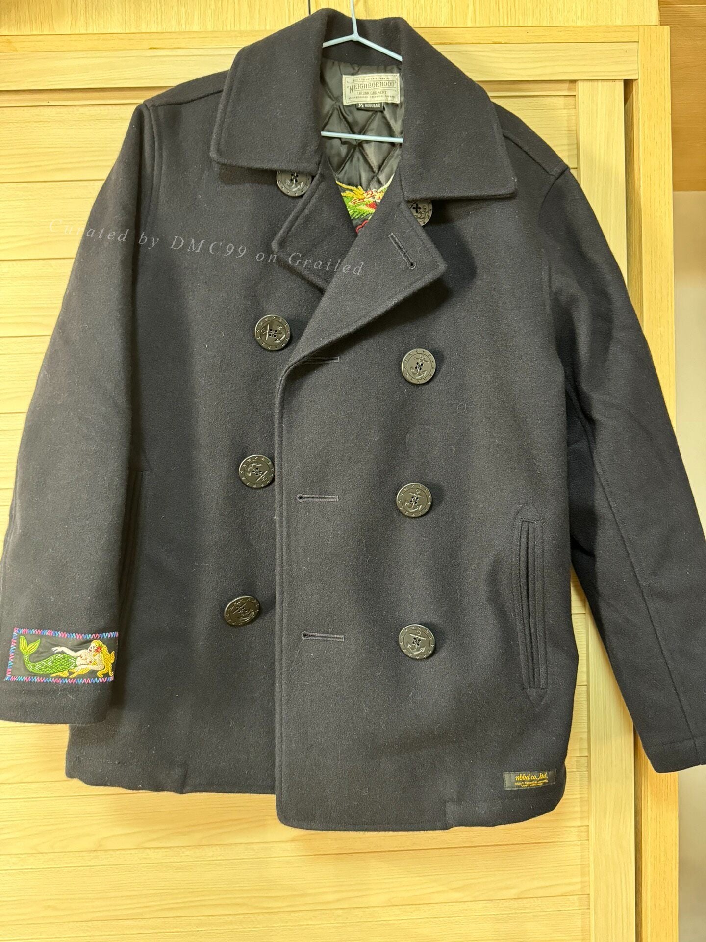 Neighborhood Navy Military Coat