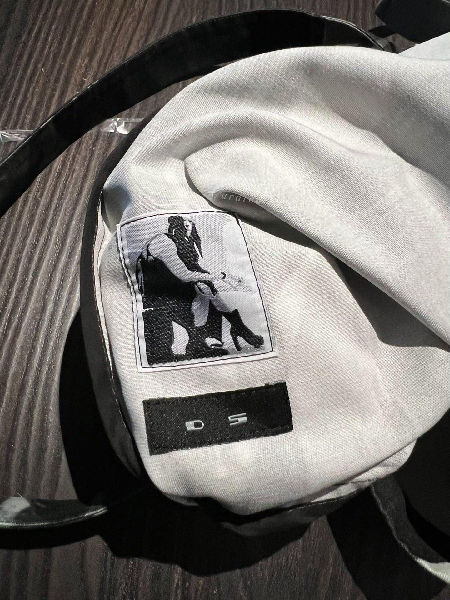 Rick Owens Portrait Patch Graffiti Bag
