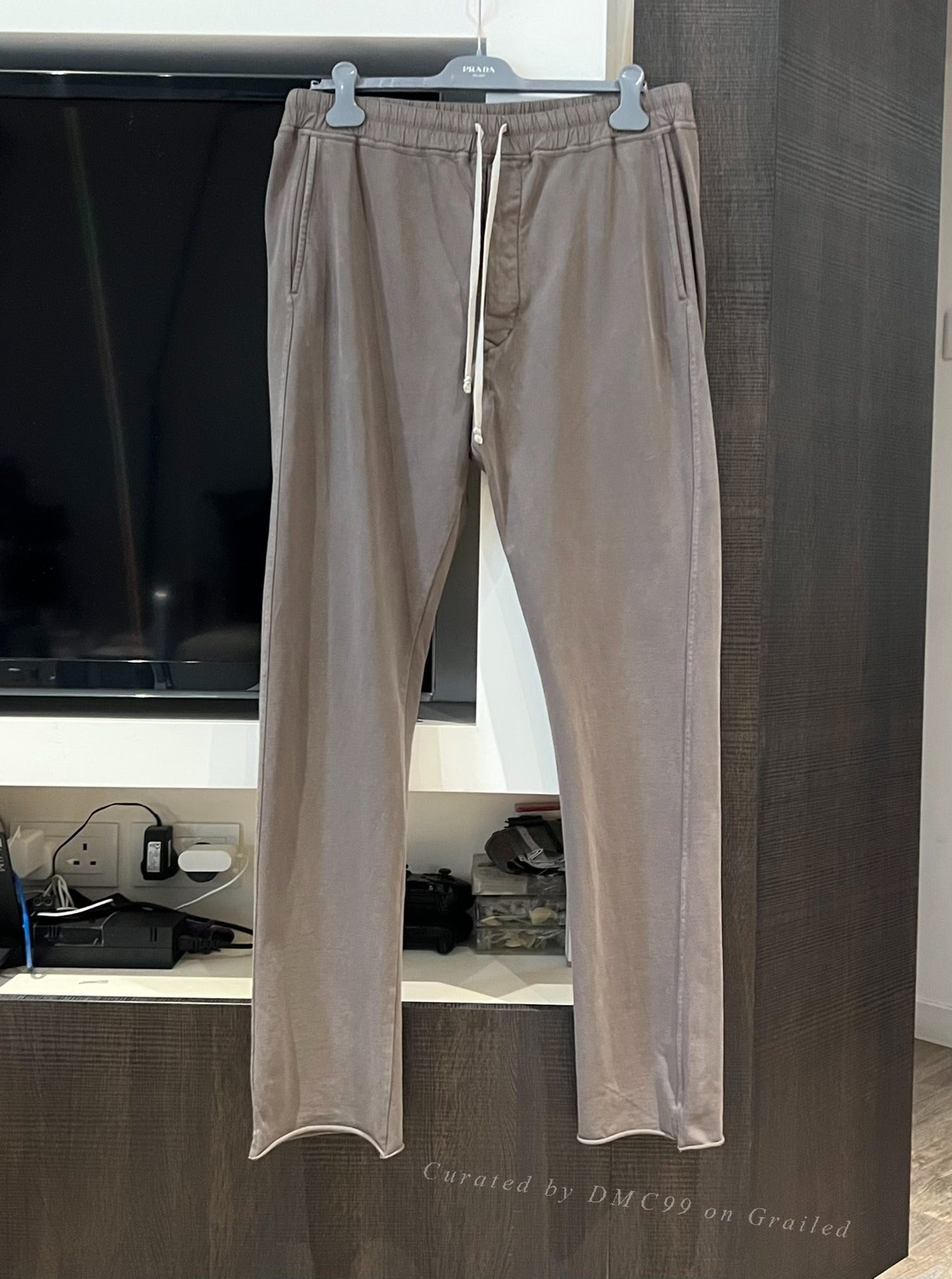 Rick Owens Drkshdw Men's Brown Berlin Sweatpants