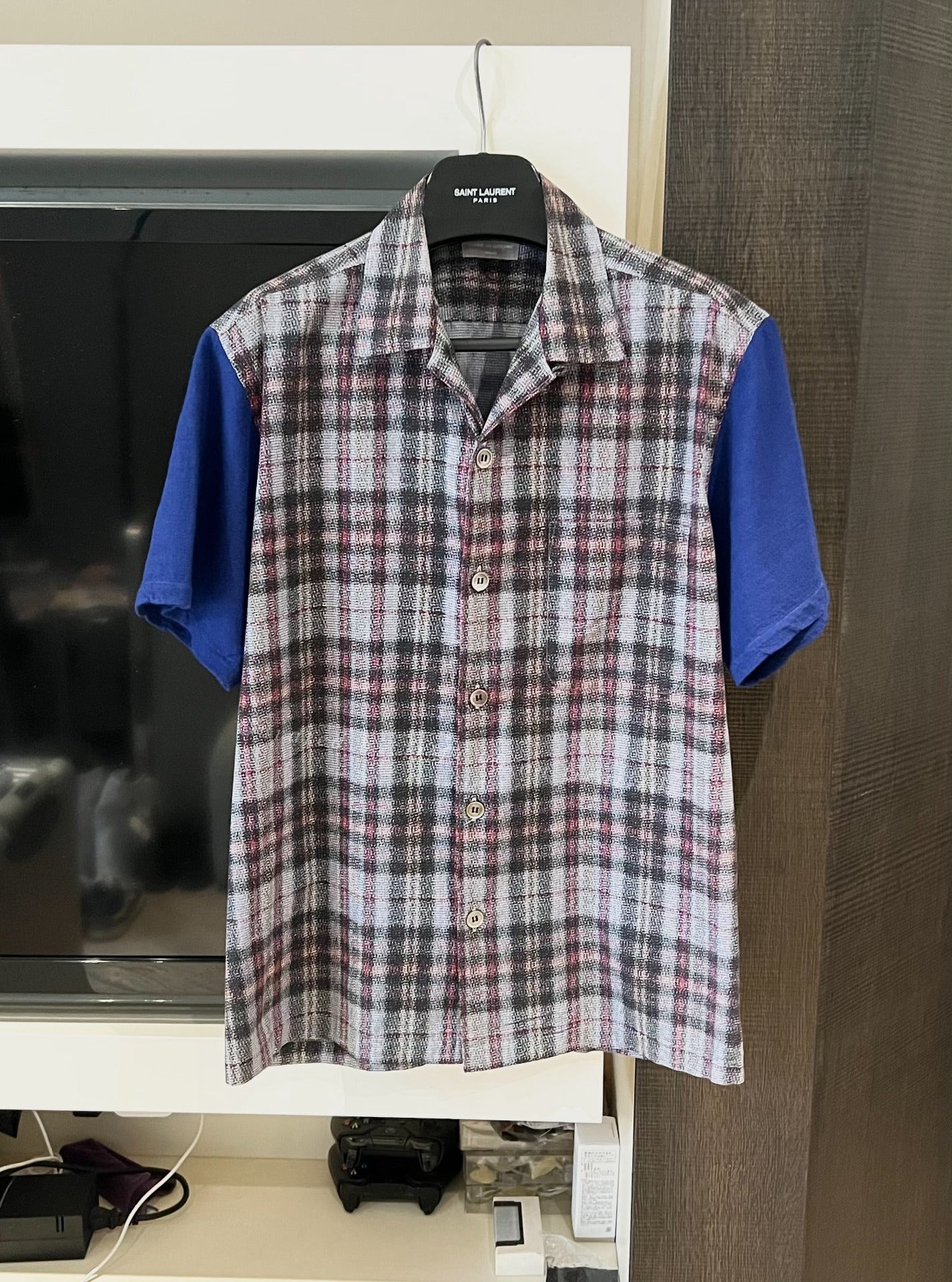 Comme des Garçons HOMME Printed Check Shirt