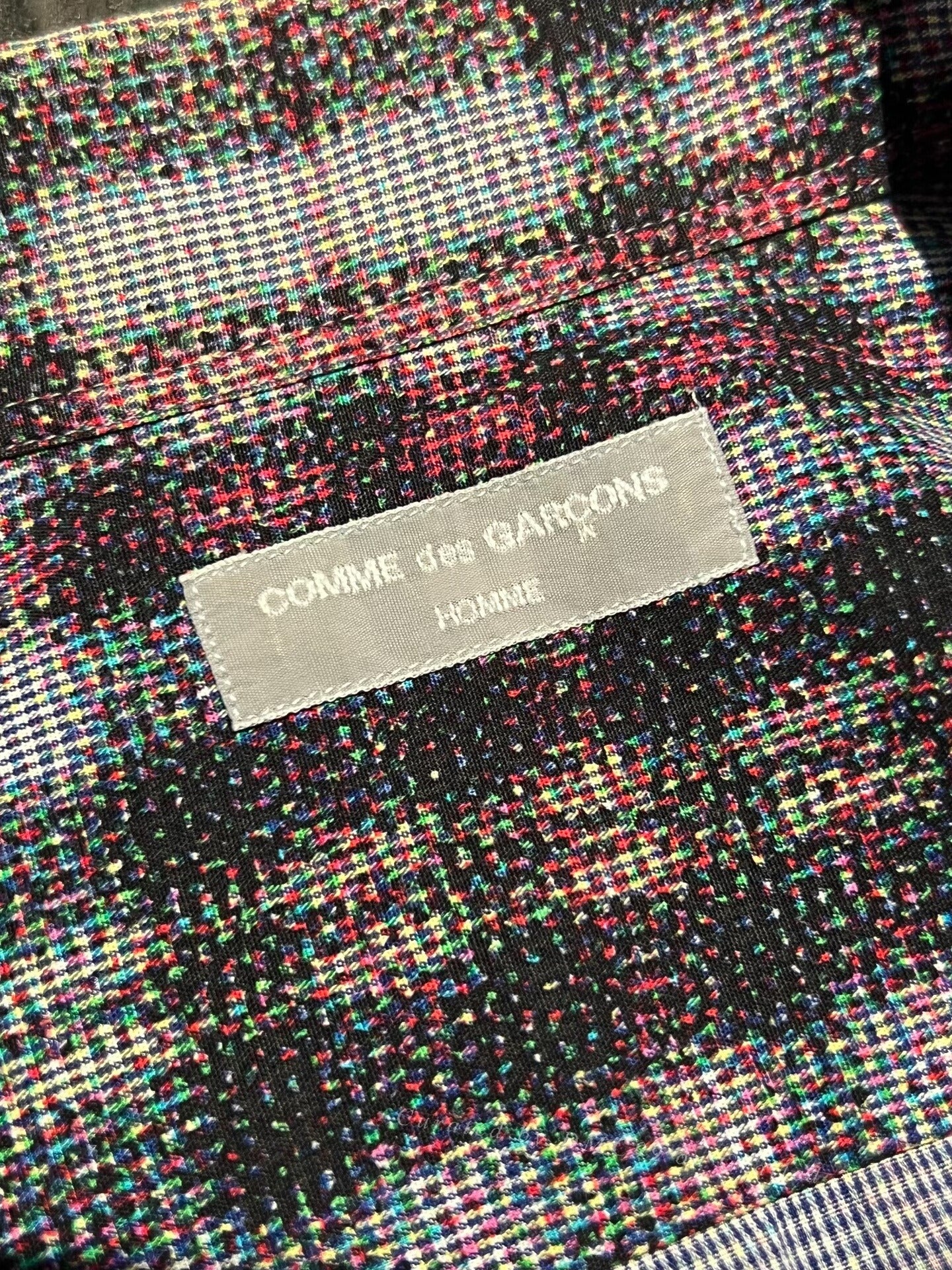 Comme des Garçons HOMME Printed Check Shirt
