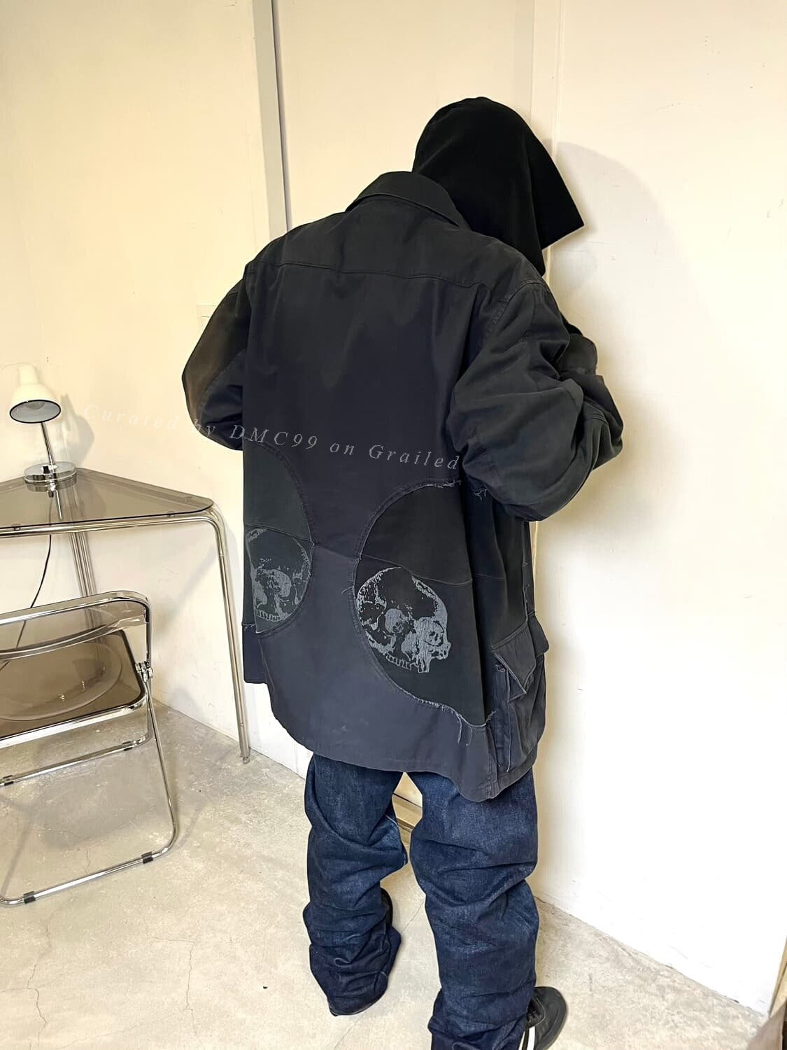 UNDERCOVER 05SS Deconstructed Skull M65 Jacket