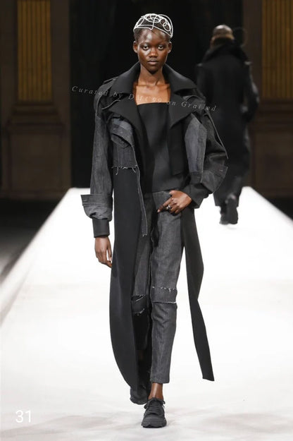 Yohji Yamamoto 22AW Deconstructed Denim Coat