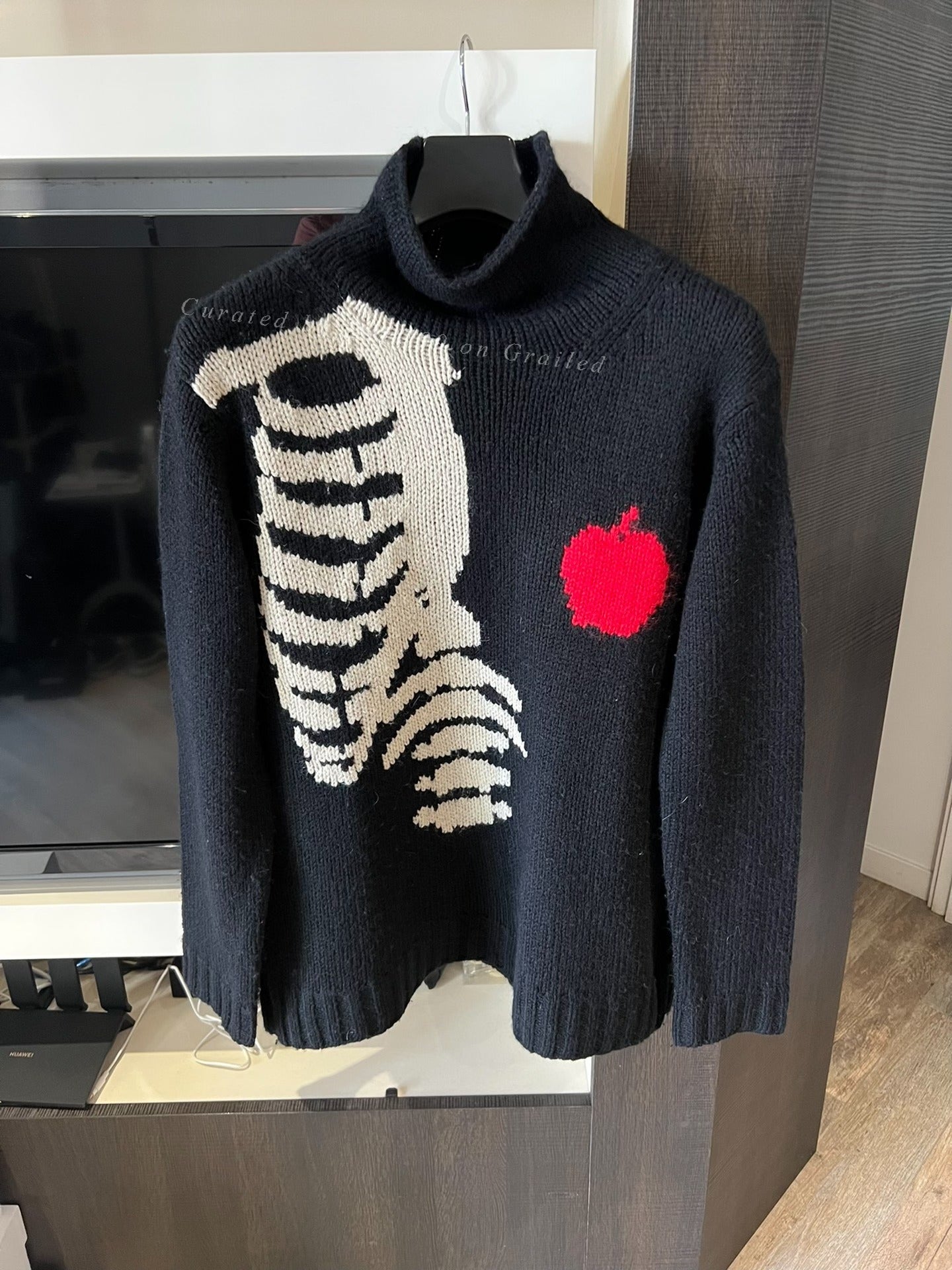 Yohji Yamamoto 11aw Apple Skeleton Sweater