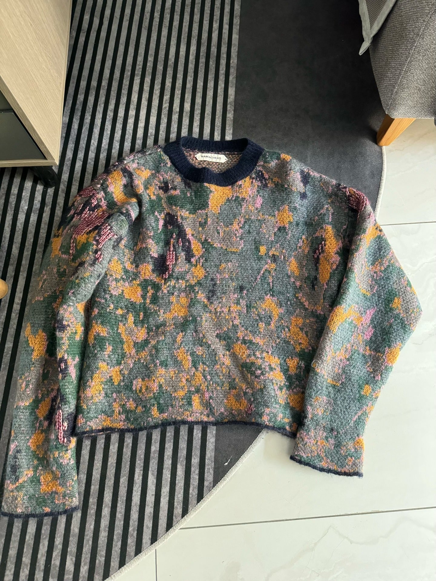 Namacheko Floral Boxy Sweater