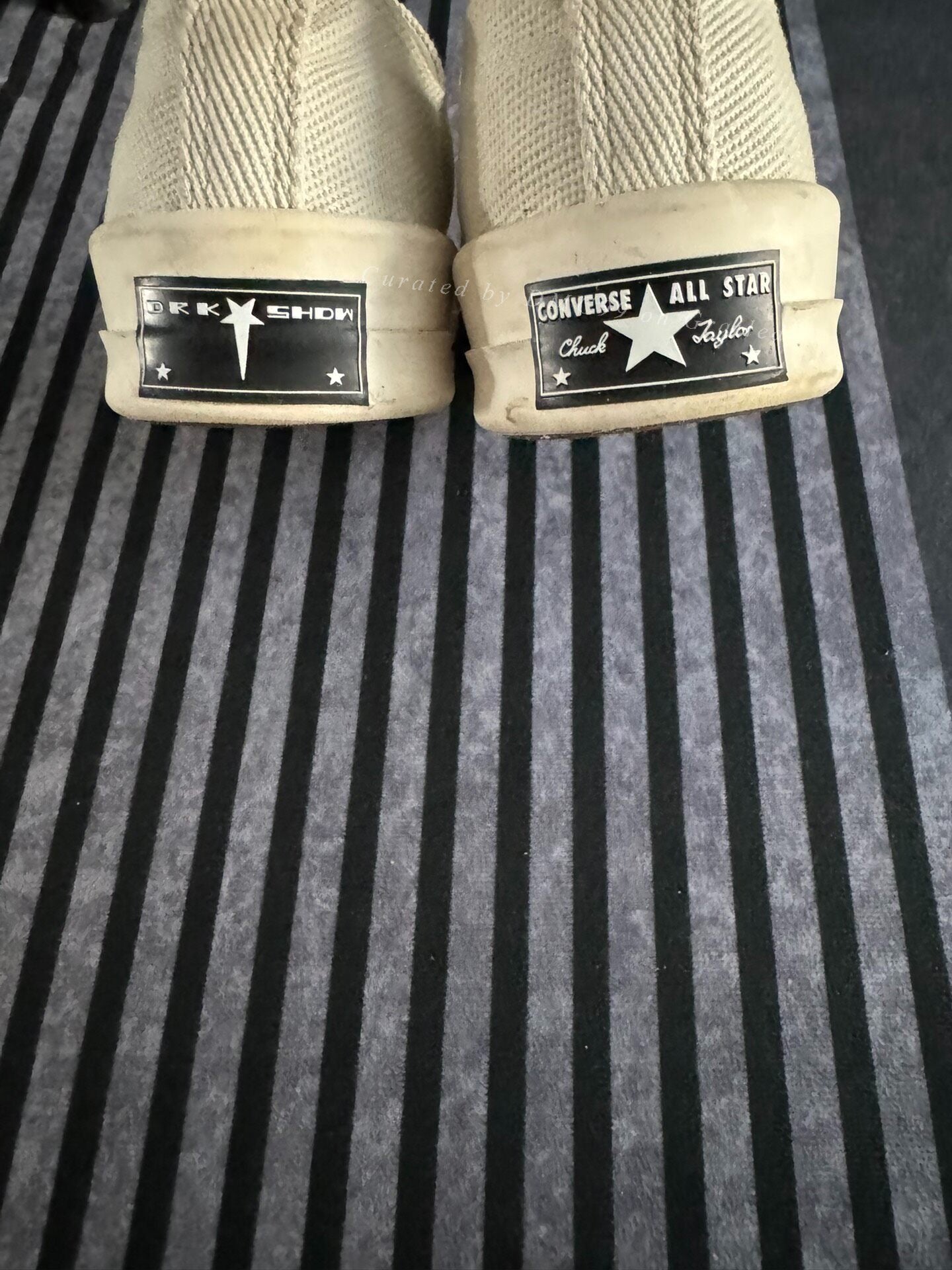 Rick Owens Converse Square Toe Sneakers