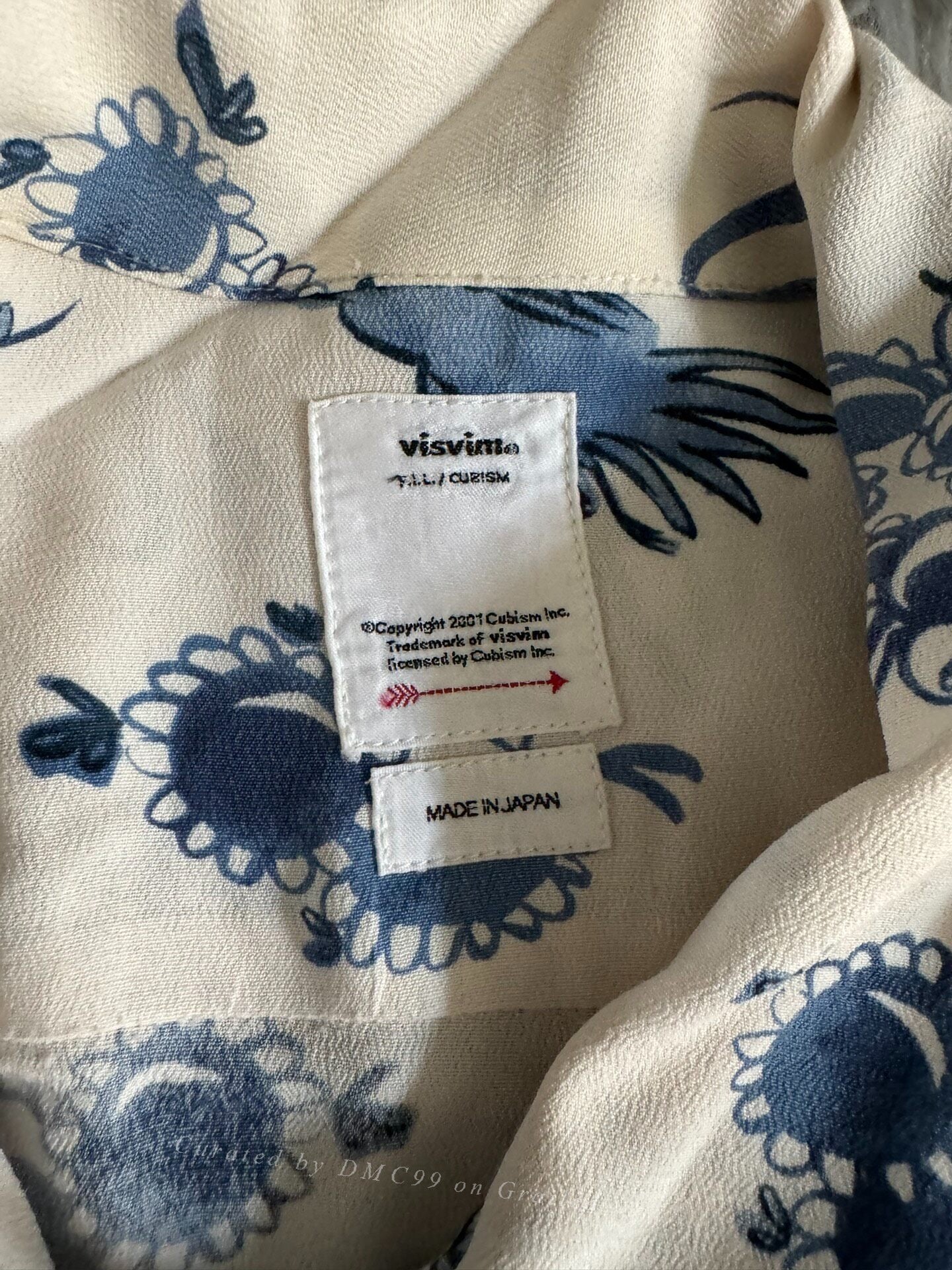 visvim White Printed Short-Sleeve Shirt