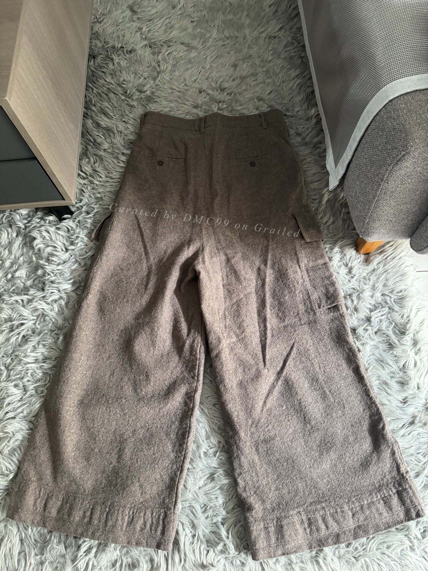Rick Owens Workwear Wool Pants
