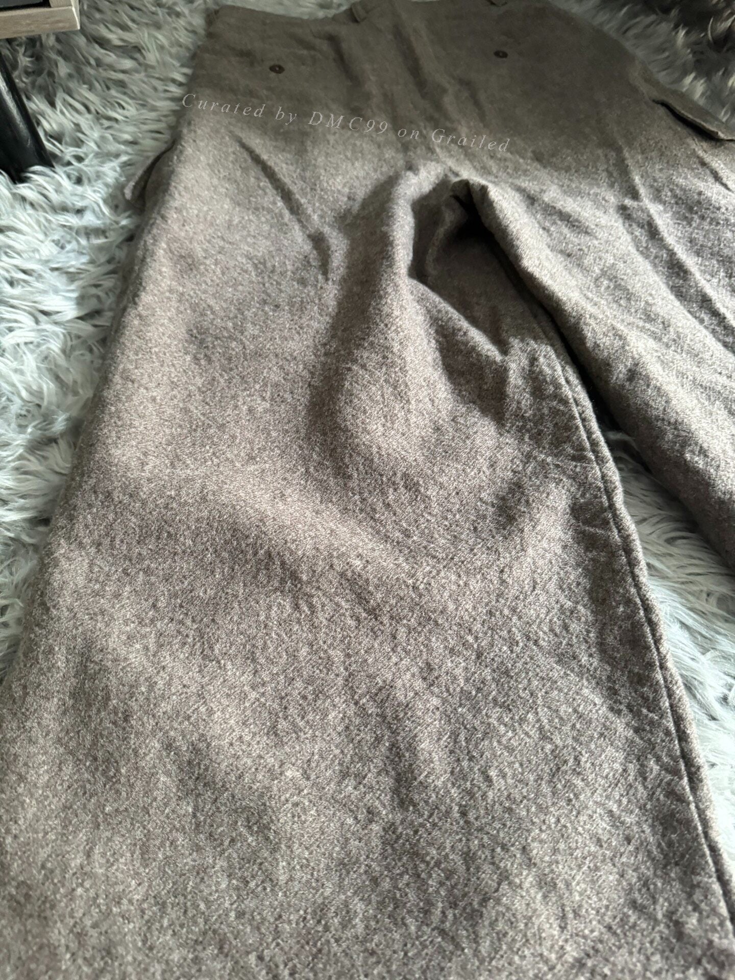 Rick Owens Workwear Wool Pants