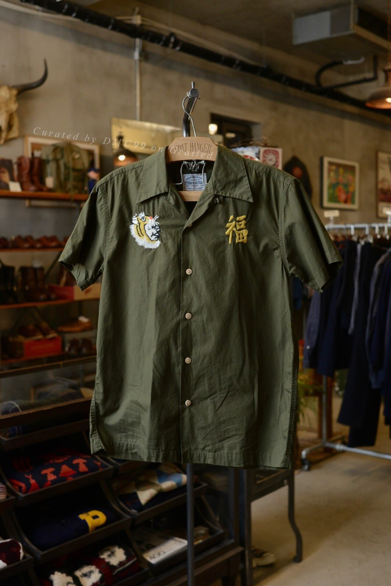 Studio of Dartisan Pig Embroidery Shirt