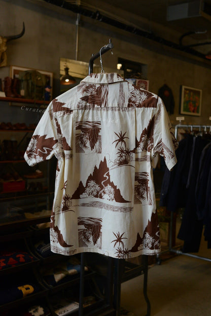 SunSurf Palm Tree Aloha Cotton Shirt