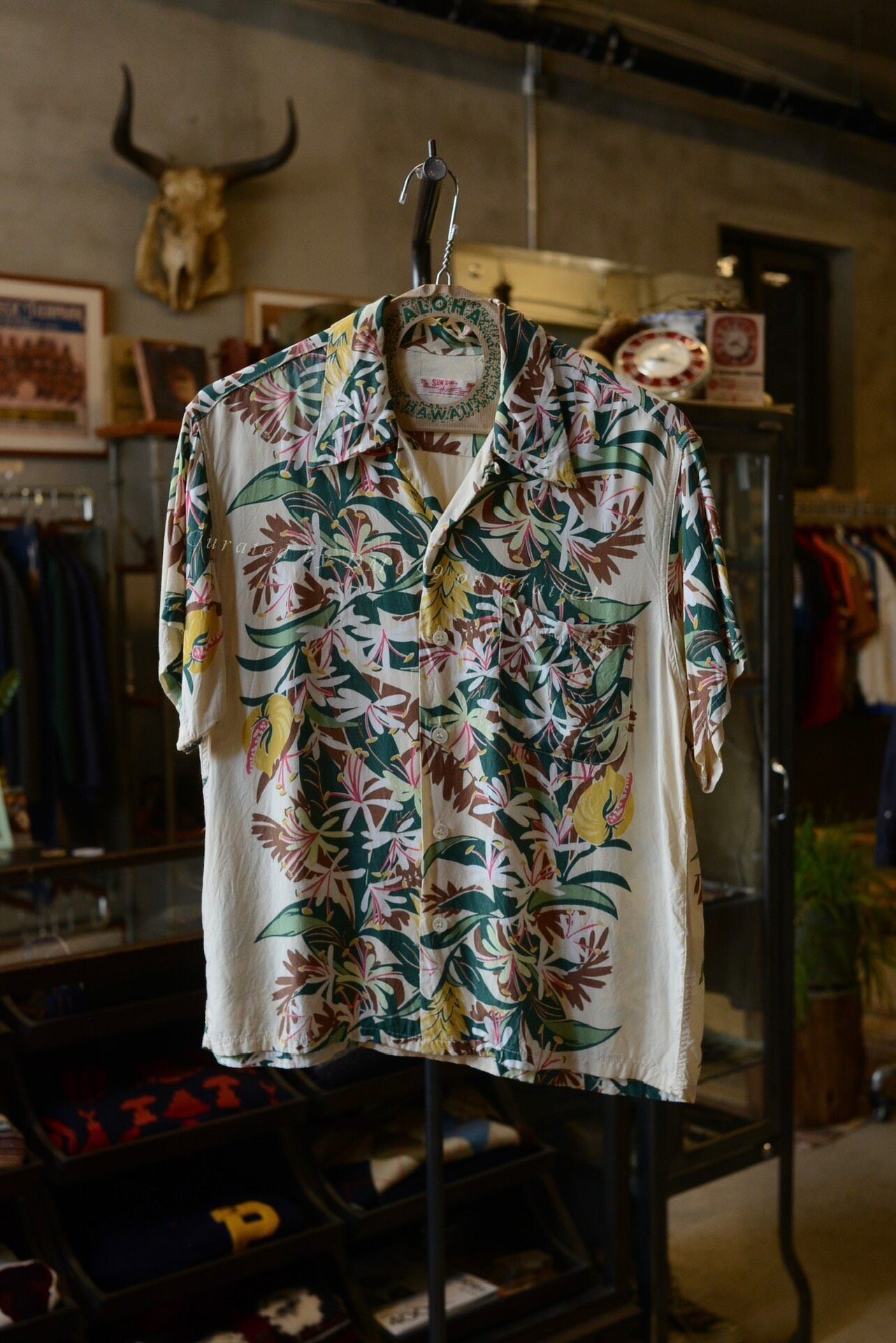 SunSurf Rayon Aloha Made in Japan