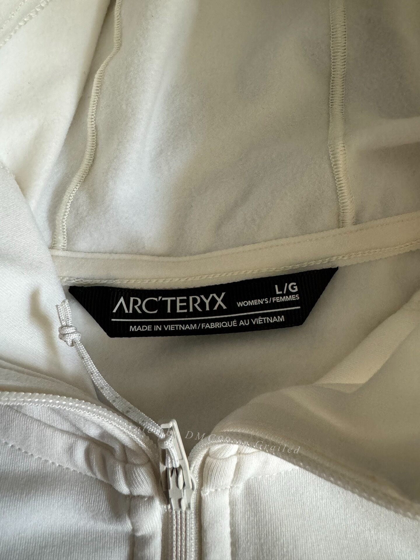 Arcteryx White Sun Protection Jacket