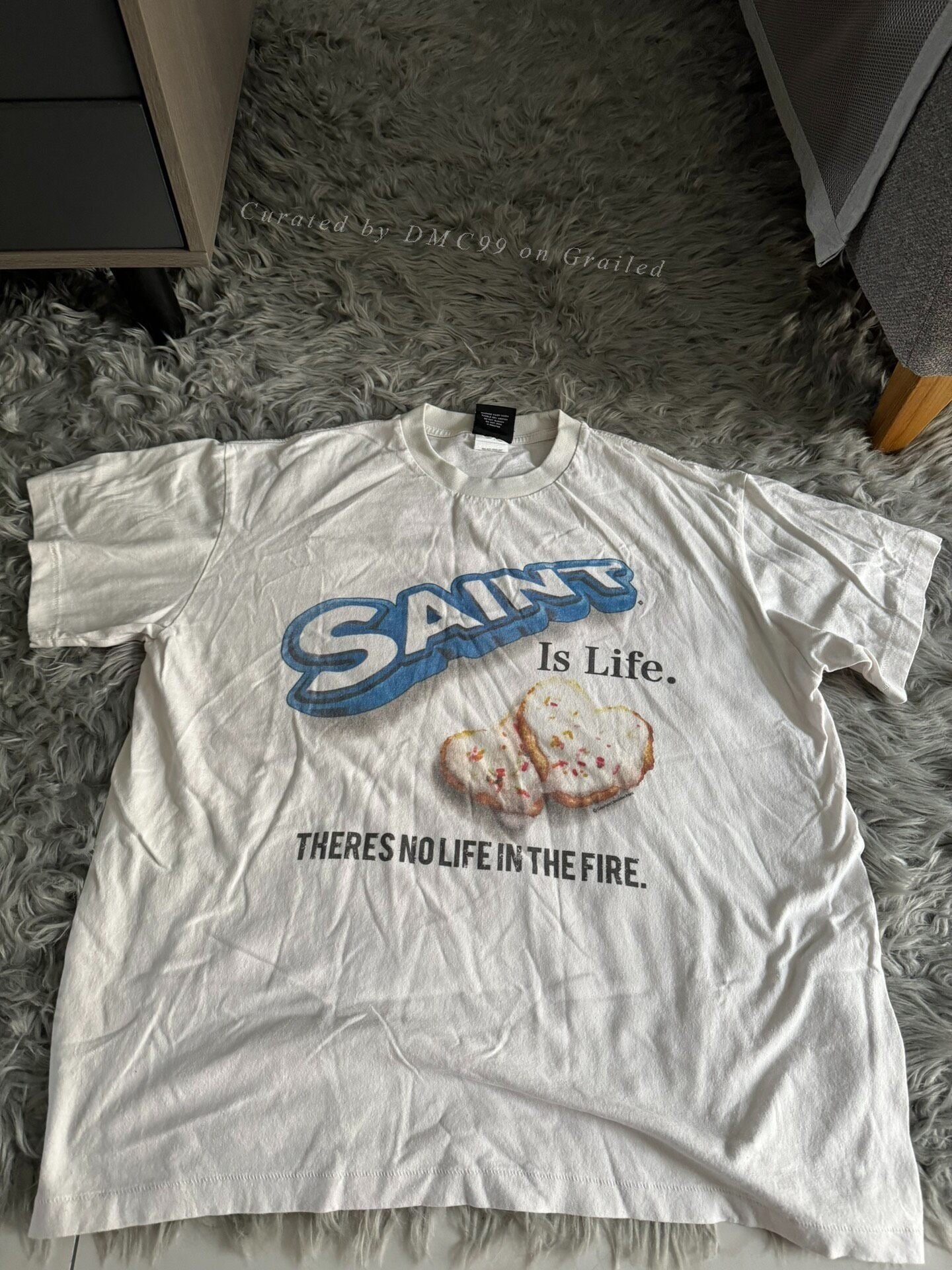 Saint Michael White Oreo Cookie Short-Sleeve