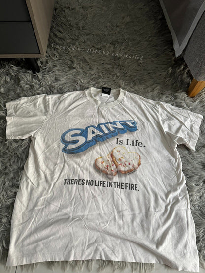 Saint Michael White Oreo Cookie Short-Sleeve