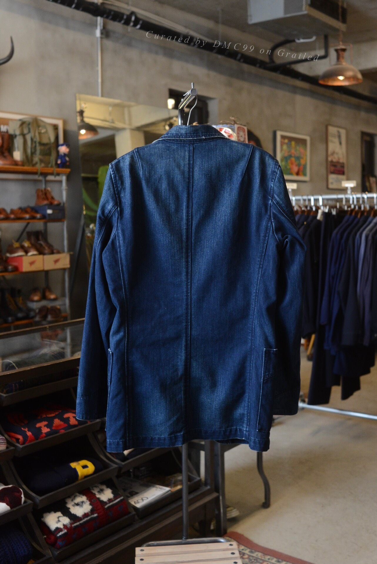 Levi's Denim Blazer Size L
