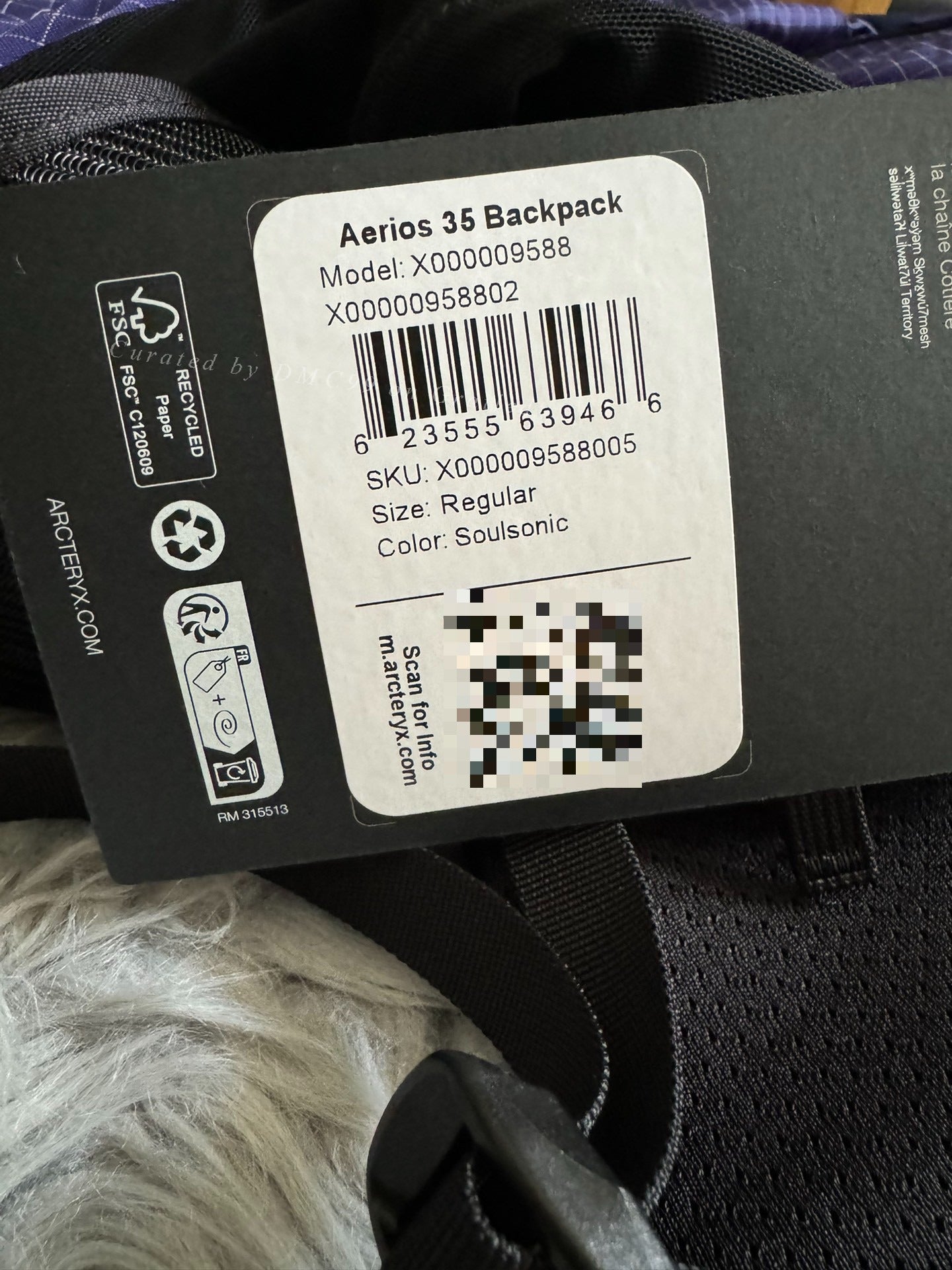 Arcteryx Aerios 30 Backpack