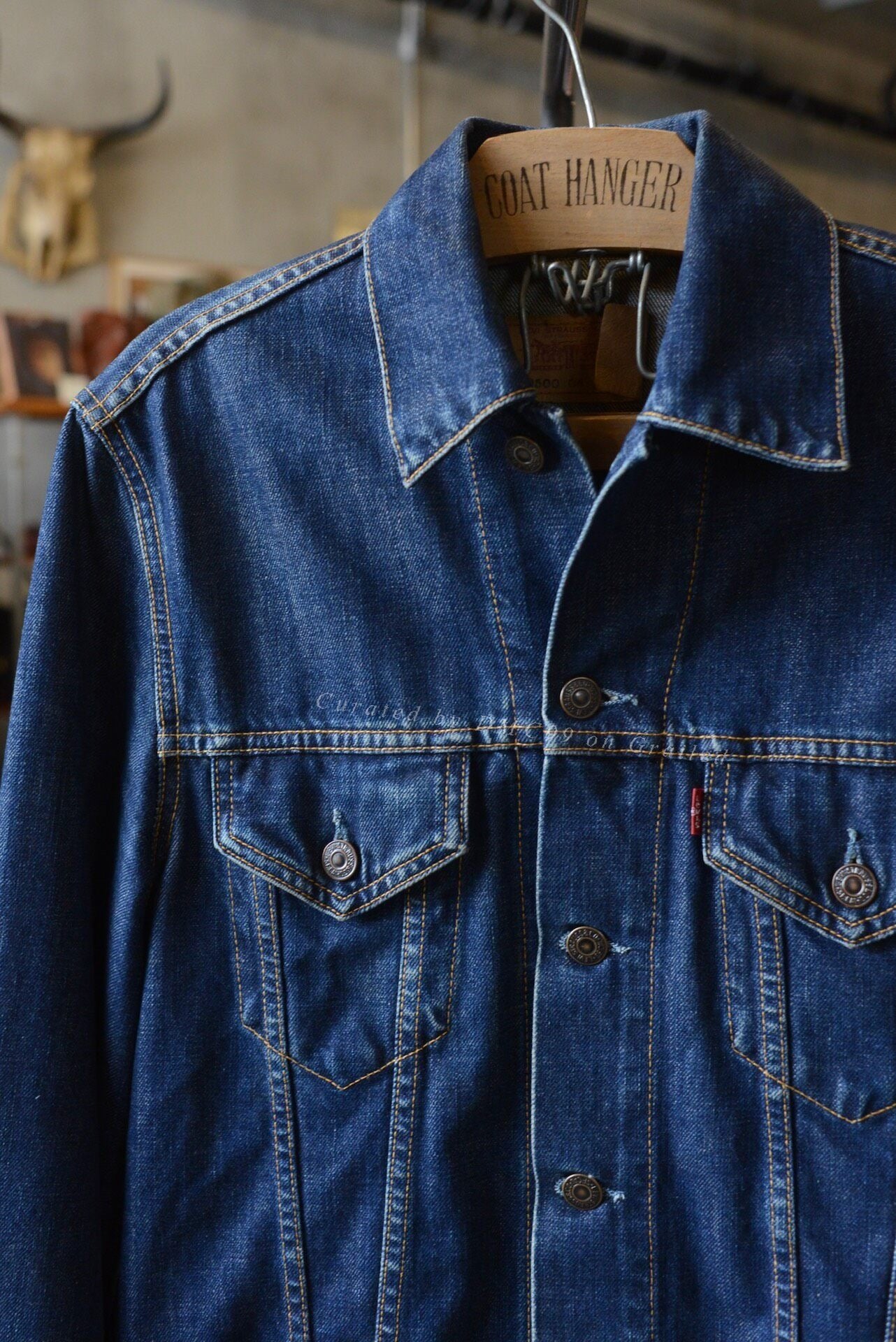 1990s Levis Type3 Denim Jacket Italy M