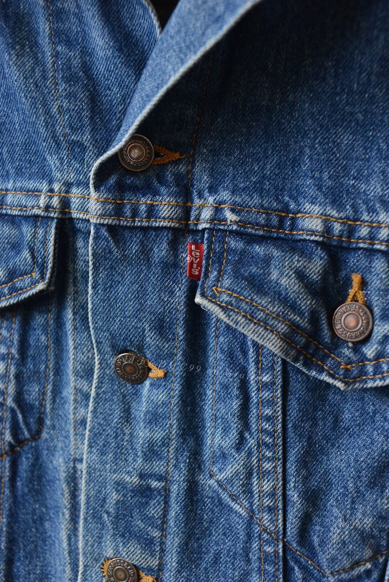 Levi's 1990s American Denim Vest S