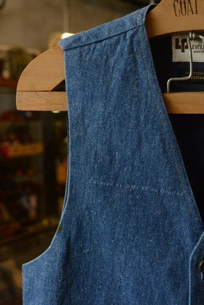 1970s Levis Panatela Denim Vest