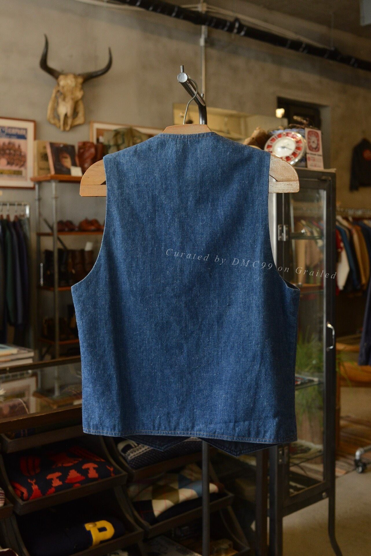 1970s Levis Panatela Denim Vest
