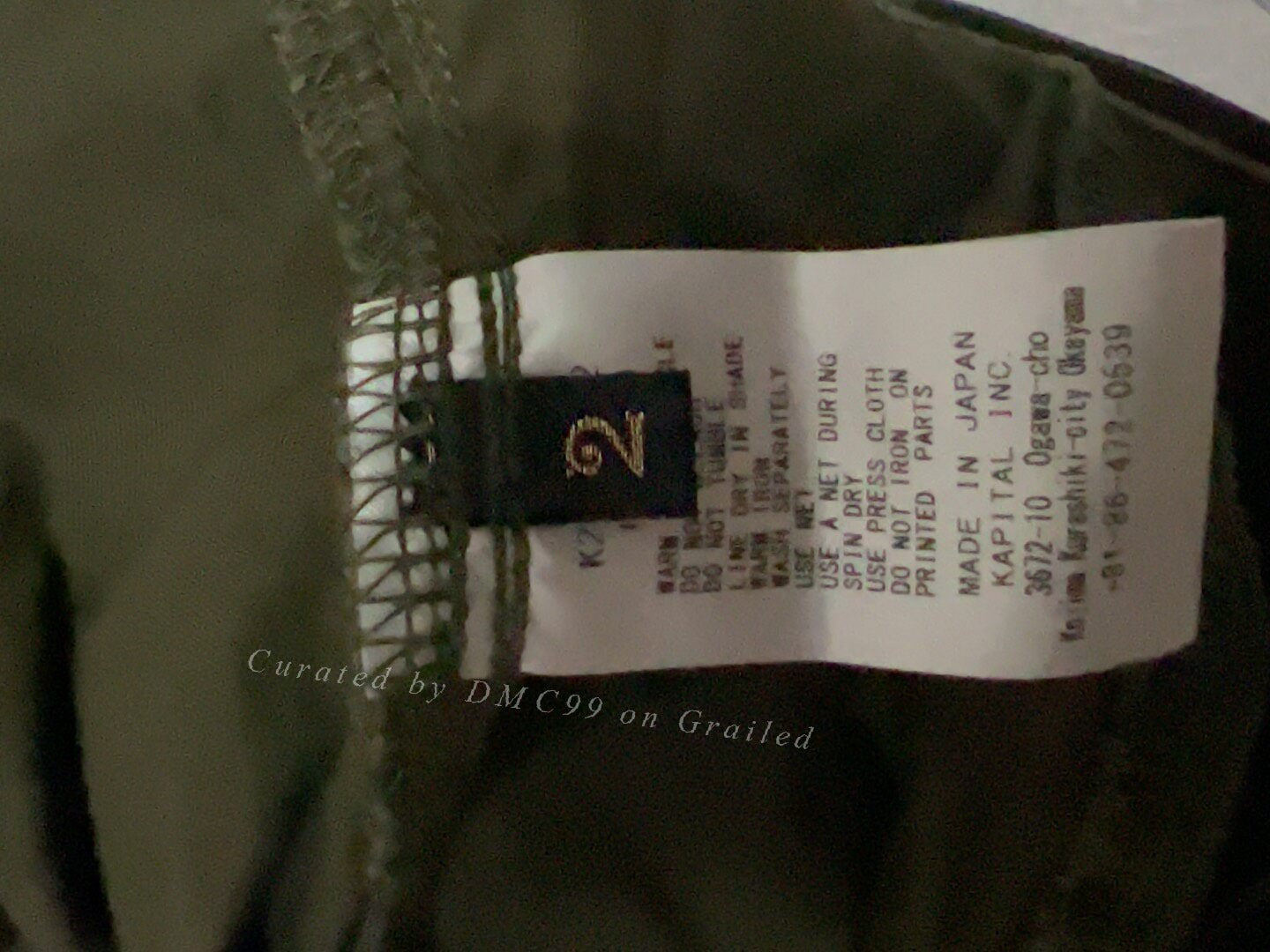 Kapital Pants Size 2