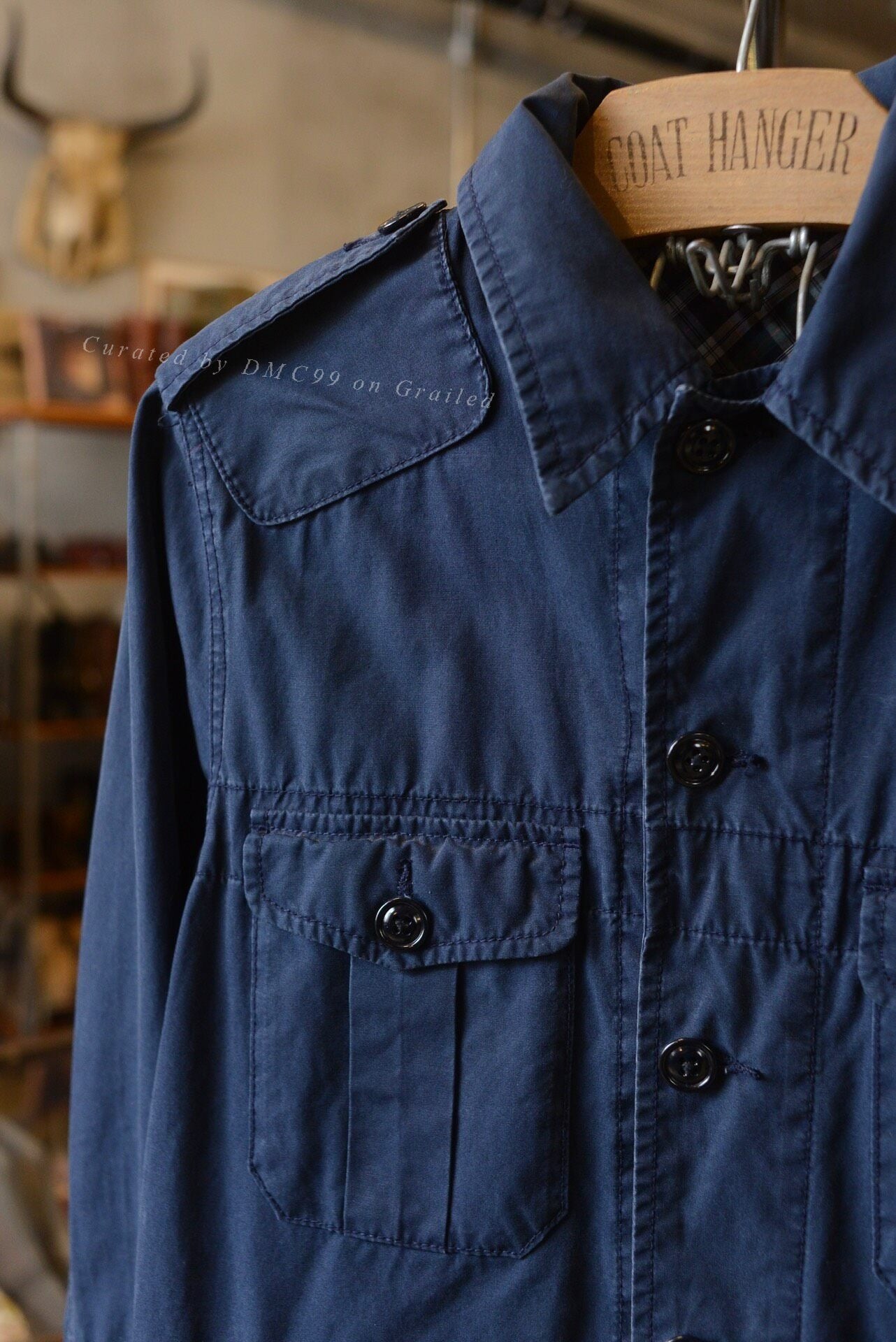 POLO Jeans Navy Double Pocket Jacket M