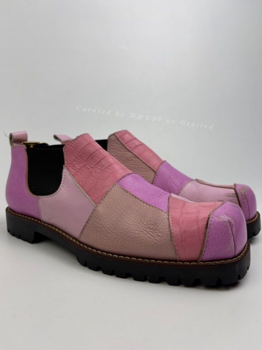 Comme des Garçons Homme Plus Patchwork Boots