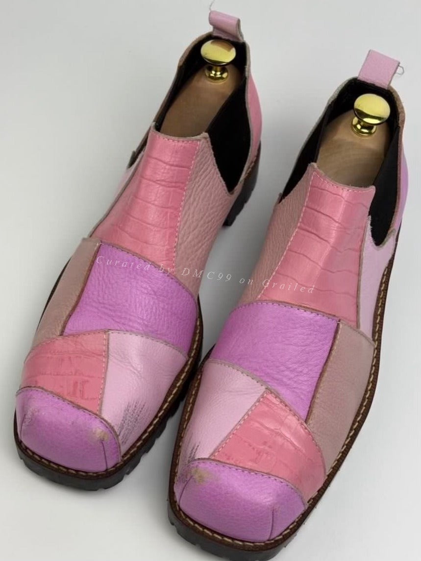 Comme des Garçons Homme Plus Patchwork Boots
