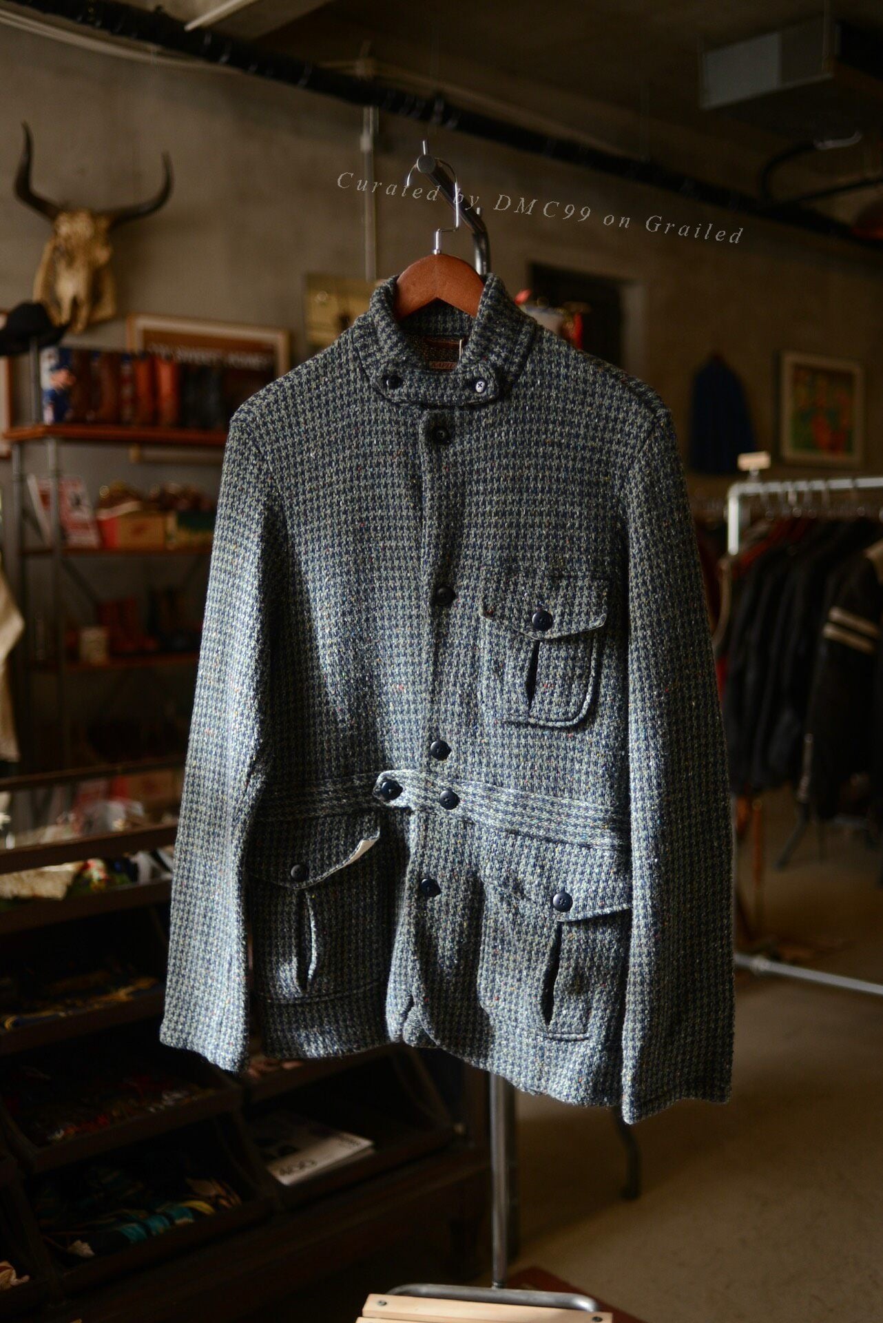 Kapital Knit Blend Coat Size 2