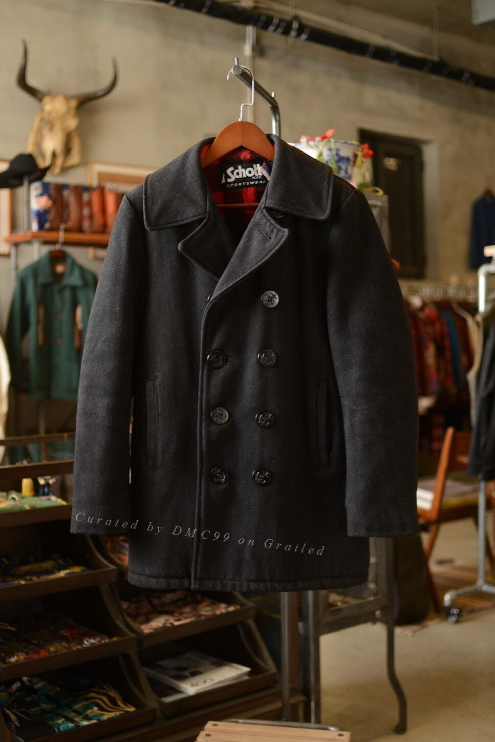 Schott 740N USA Double-Breasted Coat