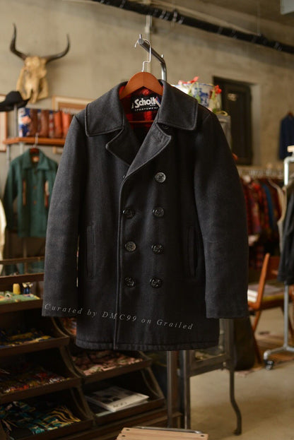 Schott 740N USA Double-Breasted Coat