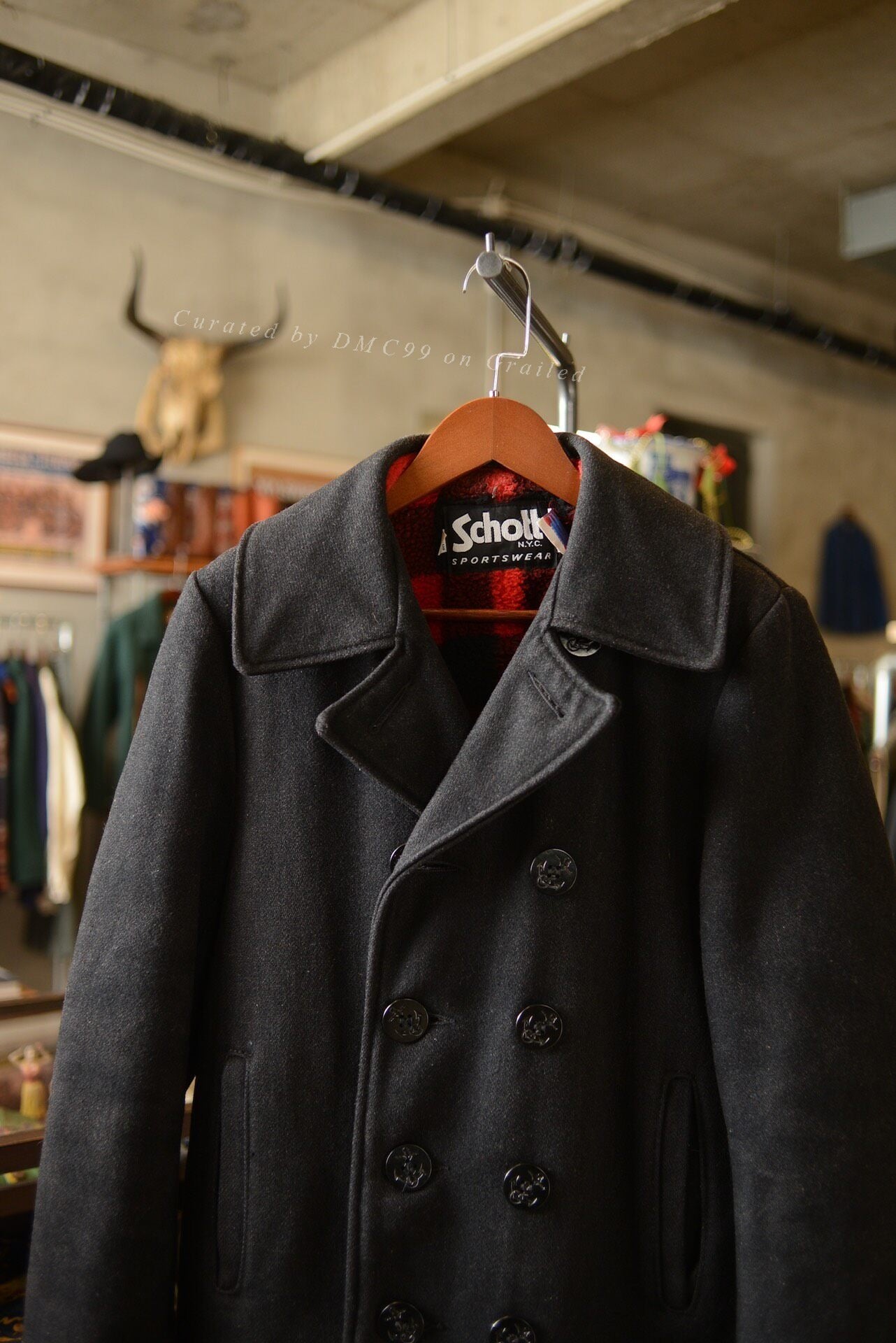 Schott 740N USA Double-Breasted Coat